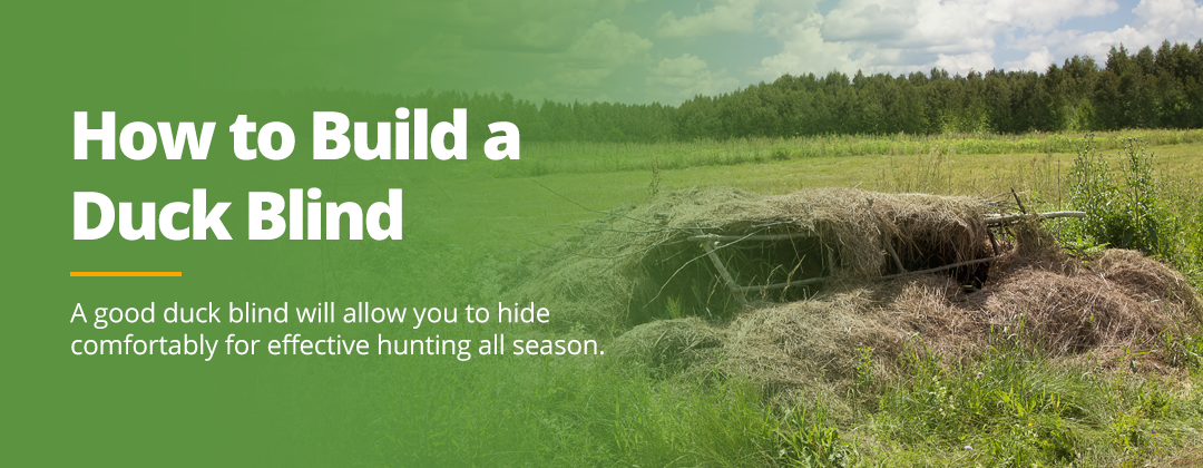 How to Build a Duck Blind