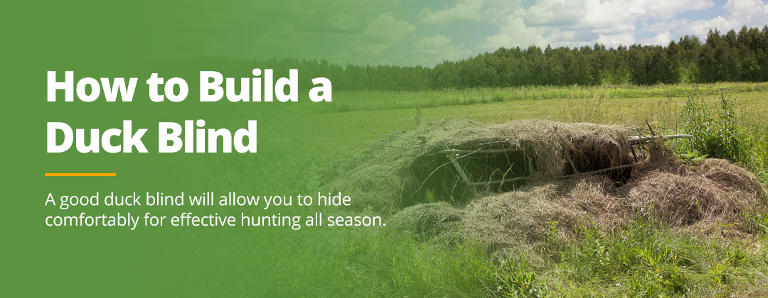 How to Build an Inexpensive A-Frame Duck Blind