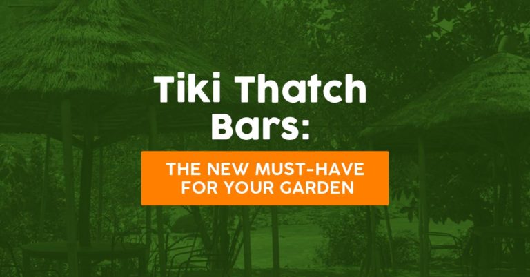 Tiki Thatch Bars: The New Must-Have for Your Garden - Bamboo Products ...