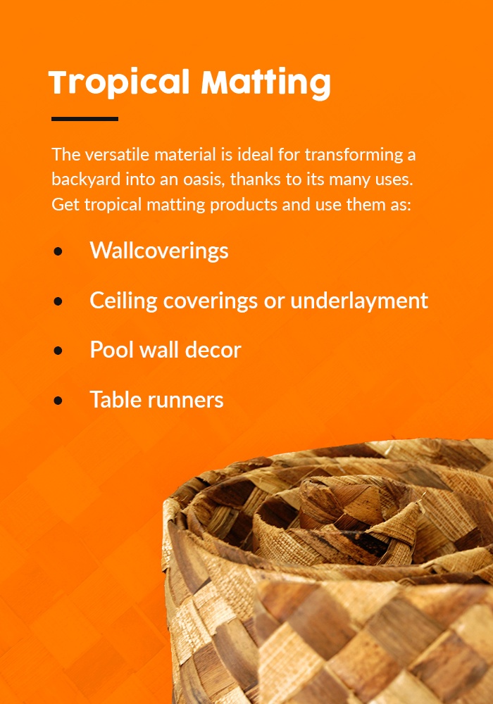 What is tropical matting?