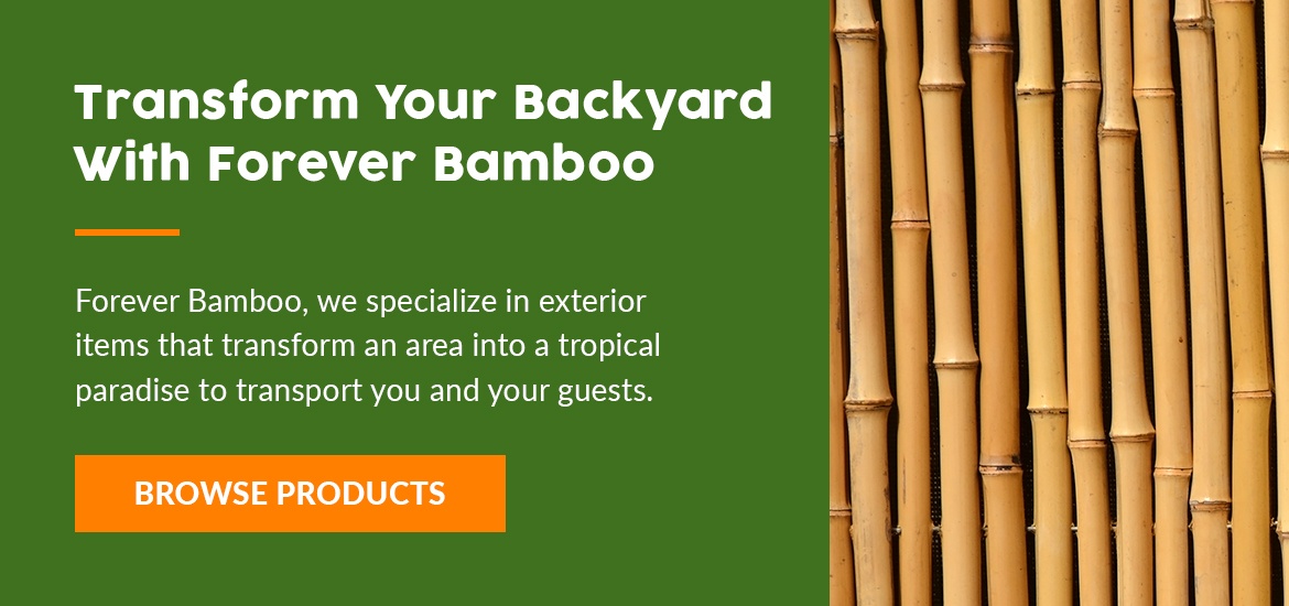 Transform your backyard with Forever Bamboo