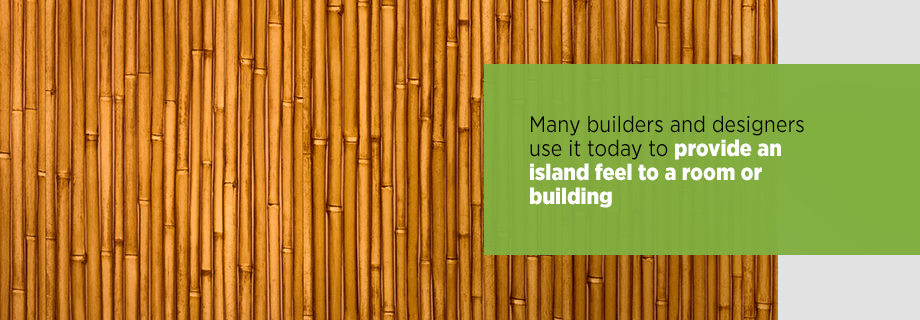 Create Island Feel with Bamboo