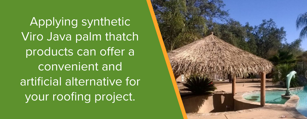 Installing Viro Palm Thatch