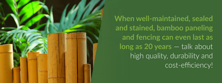 Bamboo Fencing Lifespan|Forever Bamboo