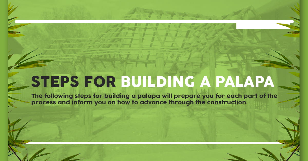 how to build a palapa roof