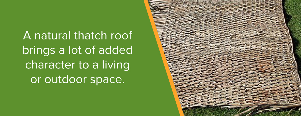 Add Character to Your Space With Thatch Roofing