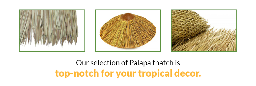 Top Notch Palapa Thatch Selection