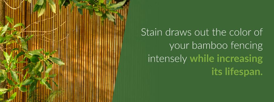 Improve Color and Durability with Stain | Forever Bamboo