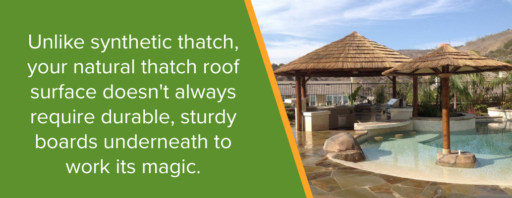 Natural Thatch Roofing Benefits