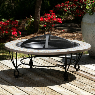 cast iron fire pit