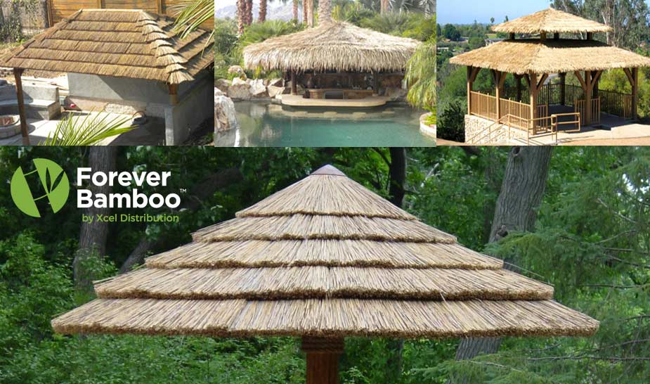 Palapa Thatch and Authentic Looking Thatch | Forever Bamboo